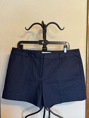 Classic Dressy Women's Michael Kors Navy Tailored Shorts - 12